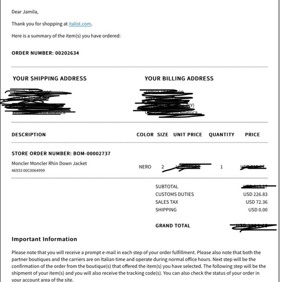 ❤️ MONCLER RARE All Black Authentic 💯 - Picture 8 of 11